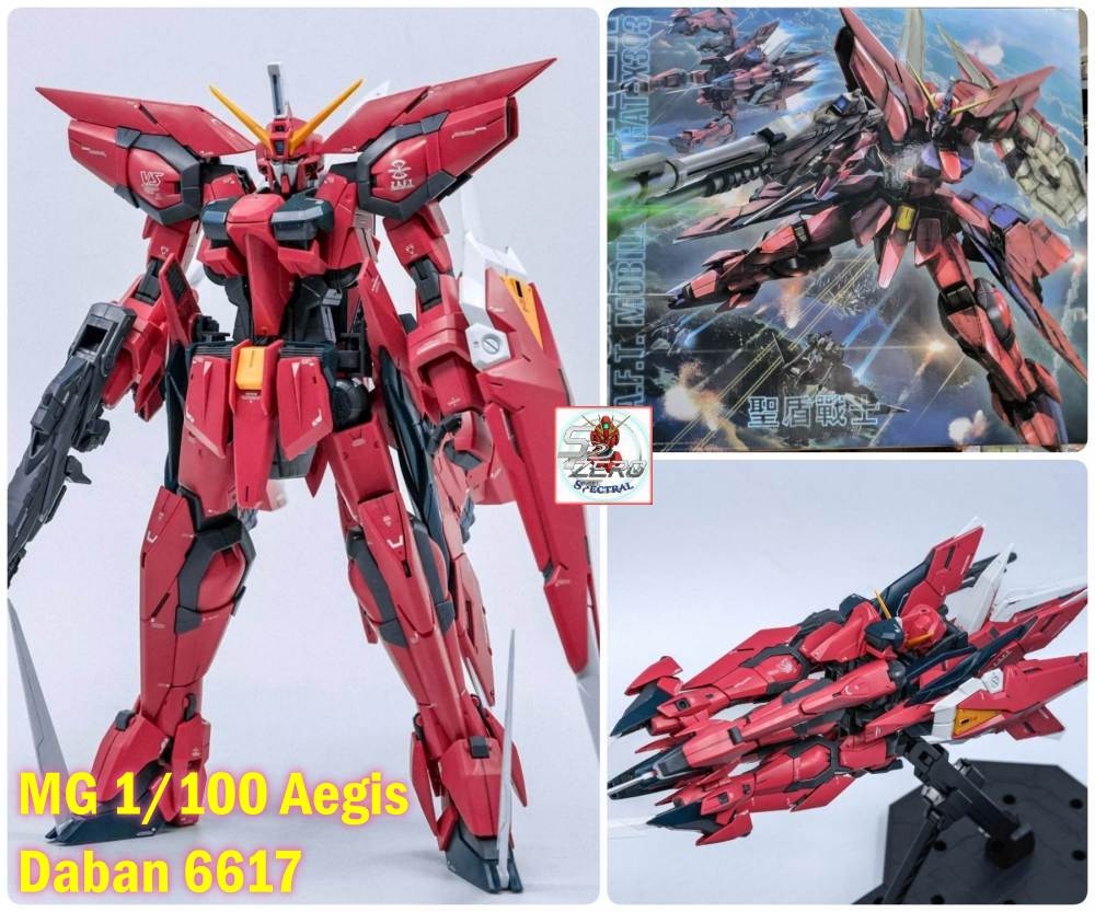 Mô hình lắp ráp MG 1/100 AEGIS GUNDAM GAT-X303 MS/MA - 6617 daban