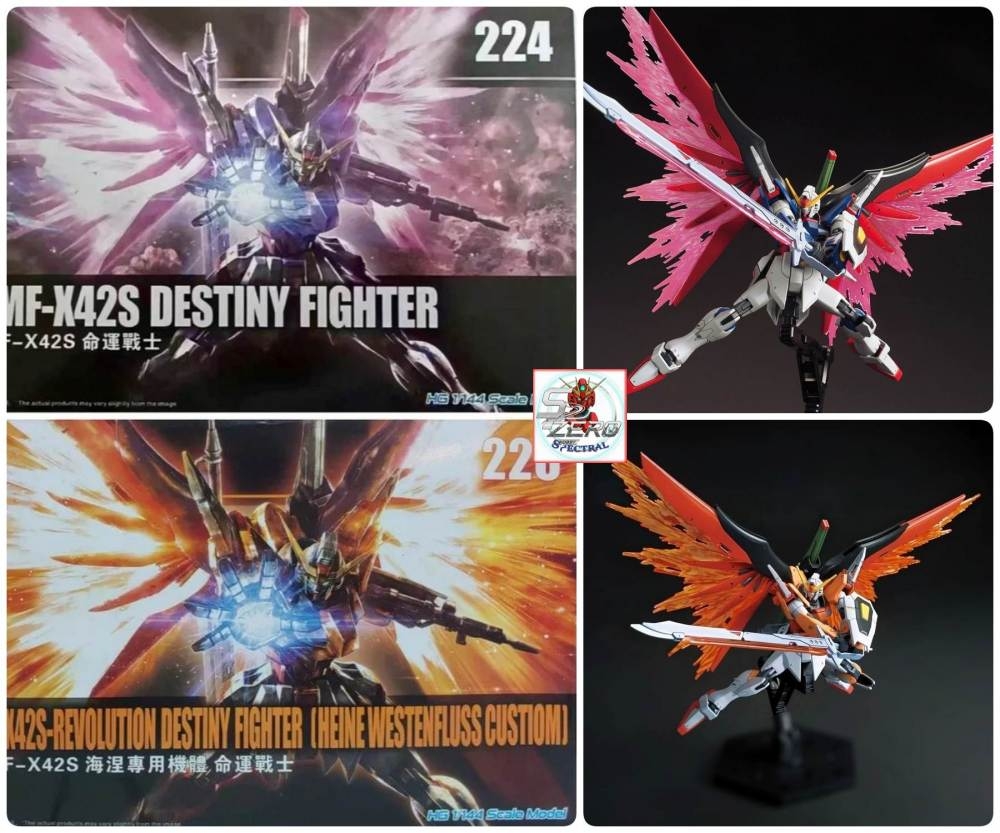 Mô hình lắp ráp Star HG 1/144 Destiny gundam | HEINE WESTENFLUSS (+Effect Wing)