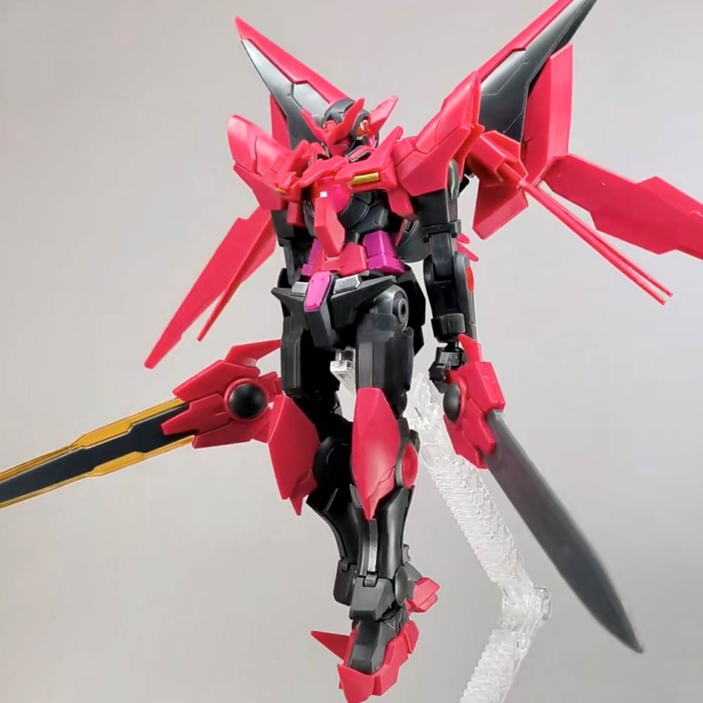 Mô hình lắp ráp HG 1/144 Dark Matter Exia - Galaxy Seiko model (+set action base)