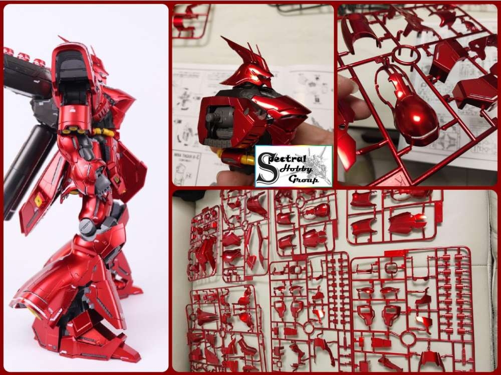 Mô hình lắp ghép MG 1/100 Sazabi Ver.Ka Metallic Coating gundam Daban 6631S
