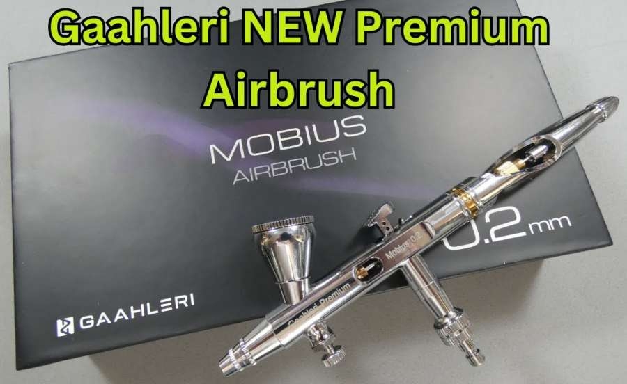 Bút sơn mô hình Mobius 0.3mm 0.2mm Gaahleri Airbrush Premium Series