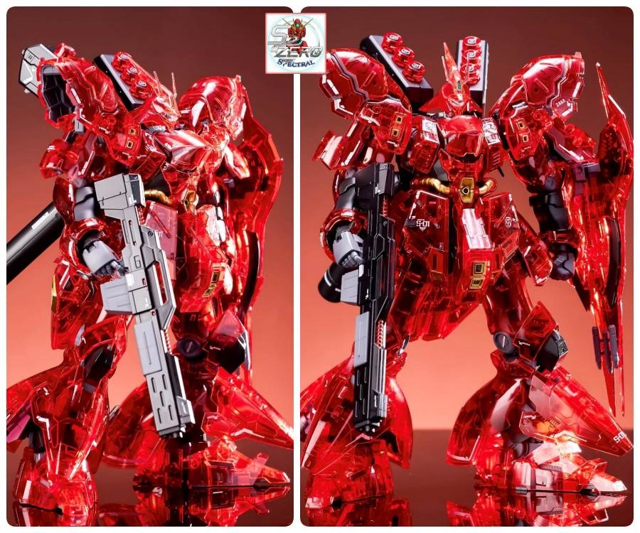 Mô hình lắp ráp RG 1/144 Sazabi Metallic , Clear color - 5503 SIHAI model