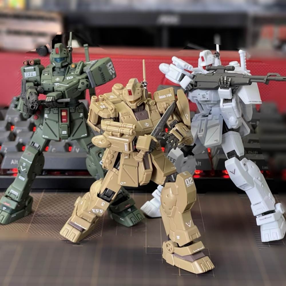 Mô hình lắp ráp HG 1/144 RGM-79S GM Spartan series - XFS model