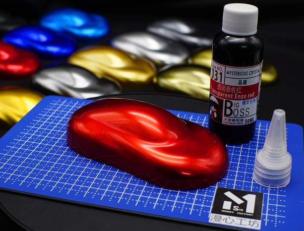 Sơn mô hình BigBoss gold silver candy color paint prismatic