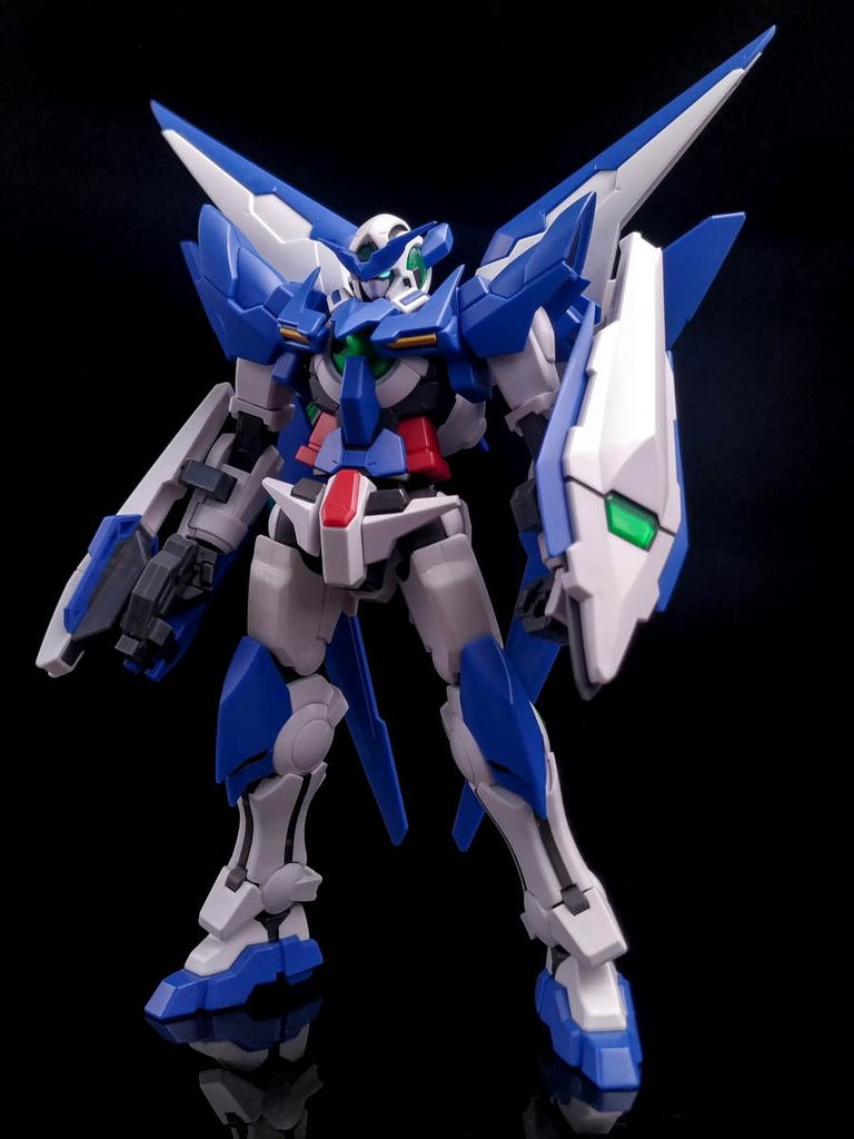 Mô hình lắp ráp HG 1/144 Amazing Exia - Galaxy Seiko model (+set action base)