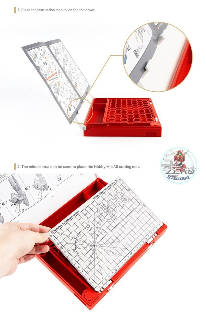 Hộp đựng dụng cụ bàn làm việc 𝑷𝒐𝒓𝒕𝒂𝒃𝒍𝒆 𝑾𝒐𝒓𝒌𝒃𝒆𝒏𝒄𝒉 𝑻𝒐𝒐𝒍 𝑺𝒕𝒐𝒓𝒂𝒈𝒆 𝑩𝒐𝒙 - Hobby Mio