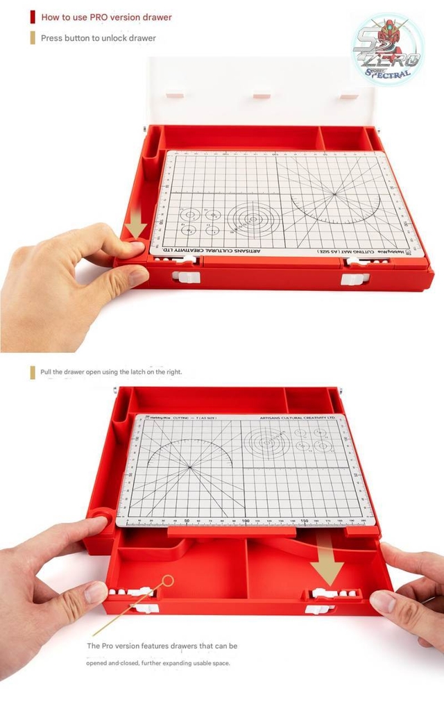 Hộp đựng dụng cụ bàn làm việc 𝑷𝒐𝒓𝒕𝒂𝒃𝒍𝒆 𝑾𝒐𝒓𝒌𝒃𝒆𝒏𝒄𝒉 𝑻𝒐𝒐𝒍 𝑺𝒕𝒐𝒓𝒂𝒈𝒆 𝑩𝒐𝒙 - Hobby Mio