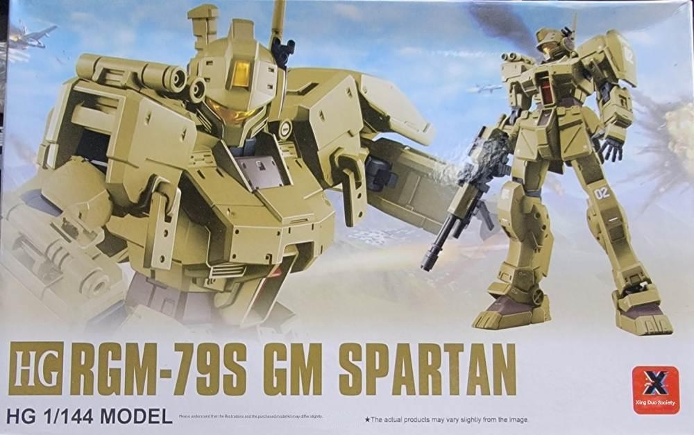 Mô hình lắp ráp HG 1/144 RGM-79S GM Spartan series - XFS model