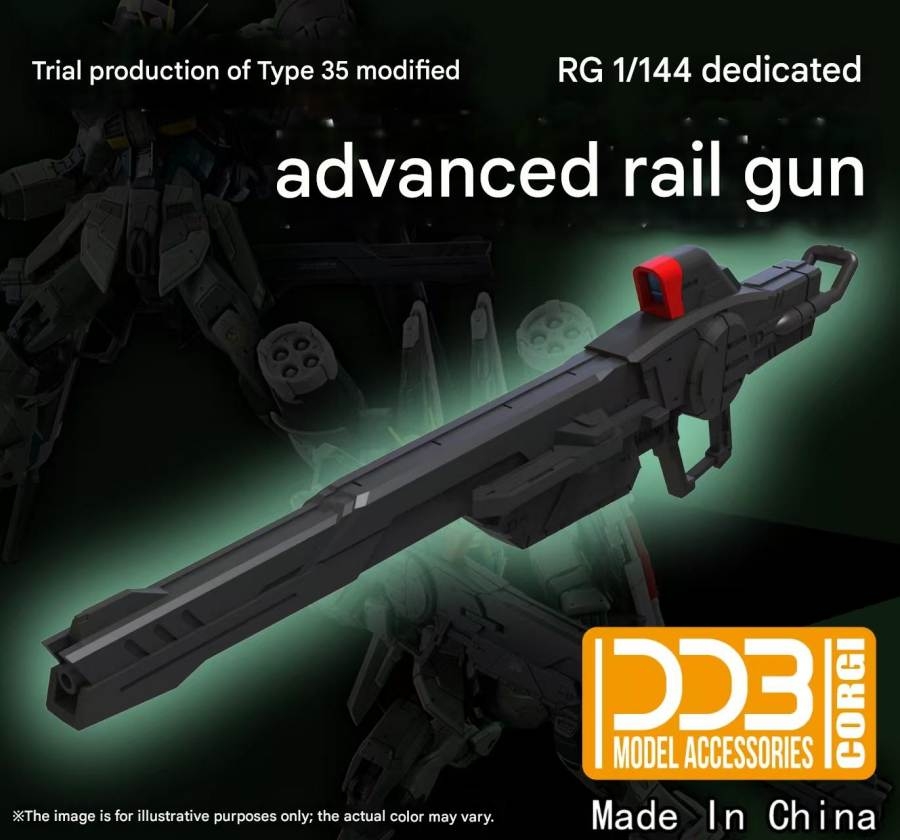 Phụ kiện HG RG 1/144 Rifle Advanced Railgun SEED FREEDOM SPEC destiny impulse weapon