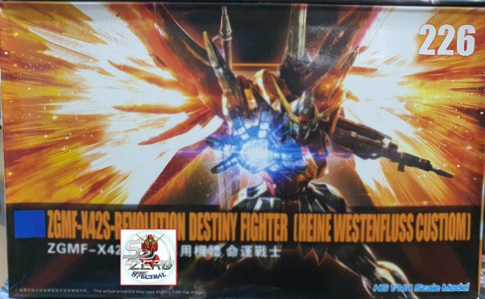 Mô hình lắp ráp HG 1/144 Destiny HEINE WESTENFLUSS (+Effect Wing) 226 STAR