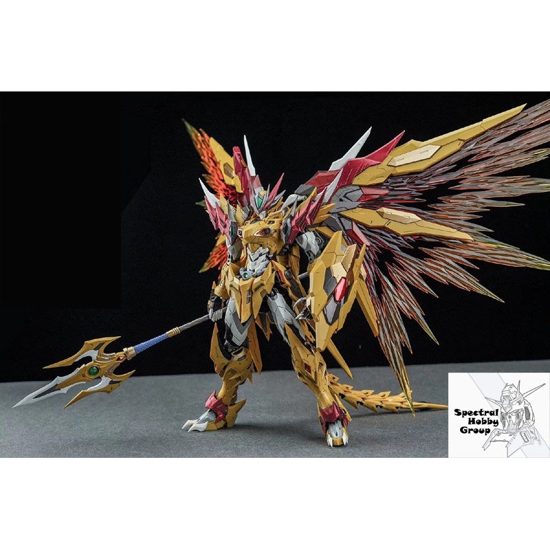 Mô hình Metal Build MN-Q01 MNQ01 Baiqi Huanglong / Red Dragon MB Motor Nuclear