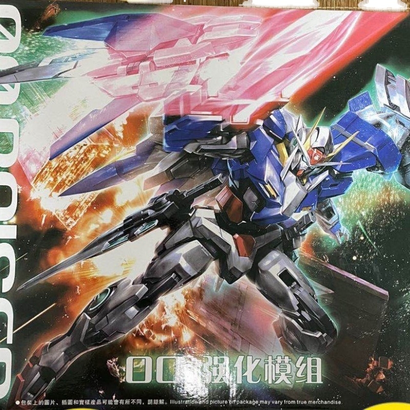 Mô hình lắp ráp MG 1/100 Gundam 00 7s / Raiser 00-Raiser 6604 6603 - Daban (kèm led)