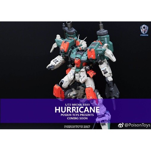 Mô hình Metal Build Metal Frame MB 1/72 Hurricane Buster Poison Toy Moshow