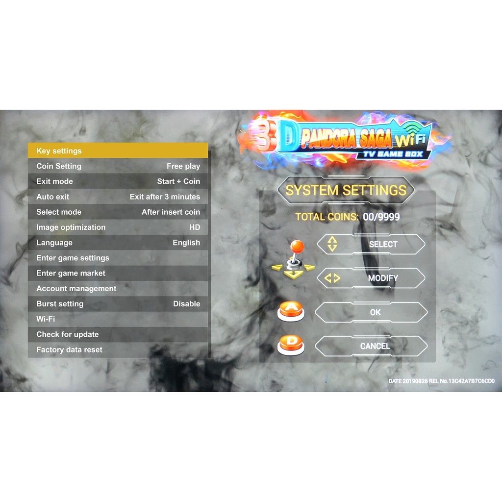 Máy chơi game retro 3D Pandora Game Saga wifi Box 8000in1 Multi Arcade Console PS PSP SFC SEGA GBA FC N64 DS ..