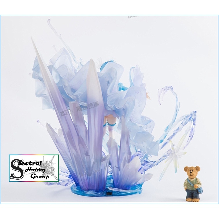 Mô hình tĩnh Figure 1/7 Crystal REM Re:Zero with led light 36cm HIGH QUALITY - XINHAO