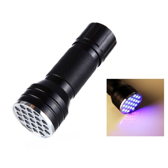Đèn pin led tia cực tím huỳnh quang UV soi tiền soi phát quang các loại (không kèm pin)