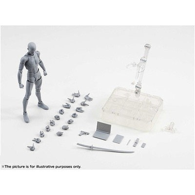 Mô hình nhựa Action Figure SHF Body Kun DX Set Male Female