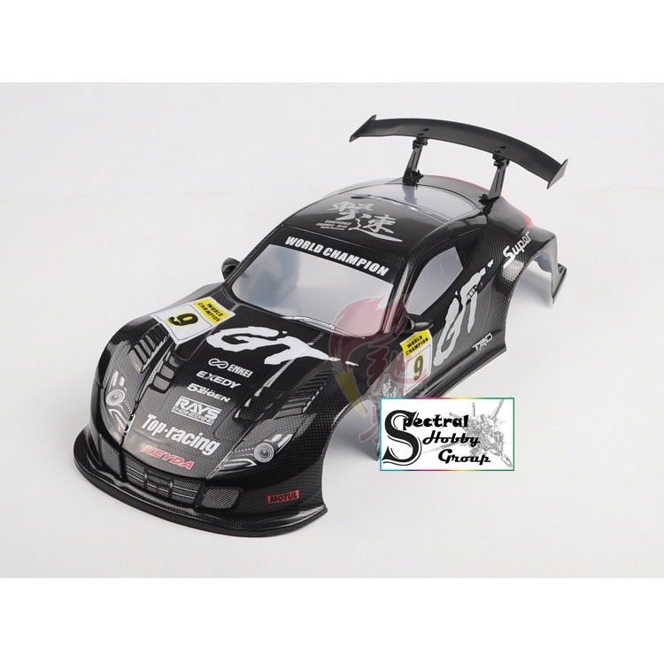 Phụ kiện RC CAR: vỏ xe shell 1/10 cho ô tô điều khiển RC GT HSP94123 94122 và các loại xe thể thao Accessories rc