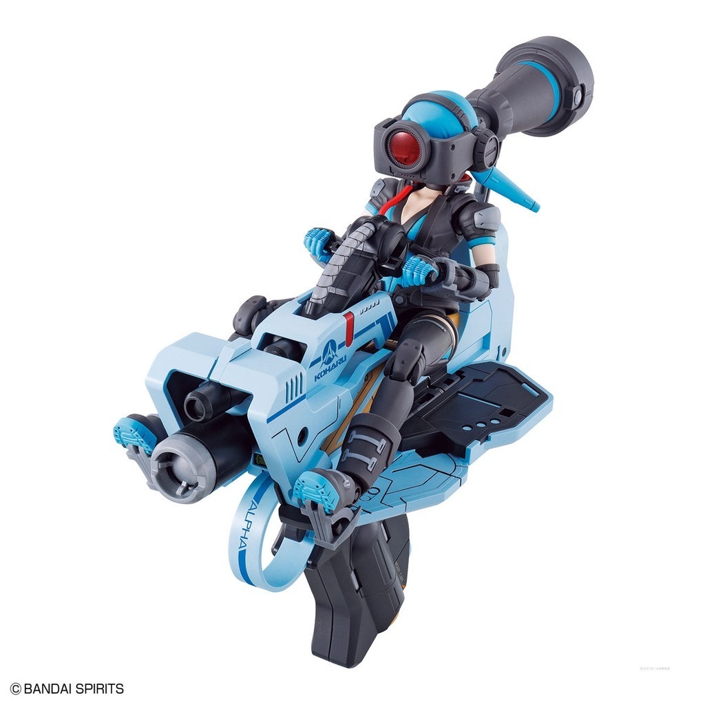 Mô hình lắp ráp Girl Gun Lady Alpha Tango Lady Commander Alice - Attack girl gun - GGL Bandai