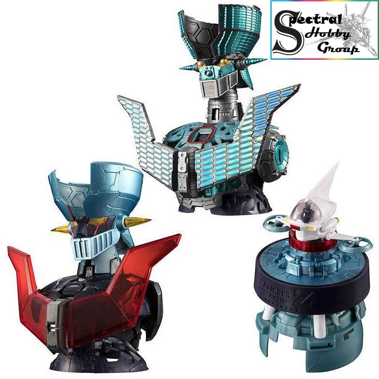 Mô hình lắp ráp HEAD Demon GodZ Original Color Ver. Bust Mazinger SET 3
