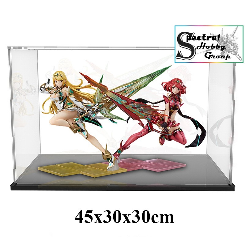 Hộp mica trưng bày các cỡ đựng mô hình Figure Gundam Lego hobby- Display box stand
