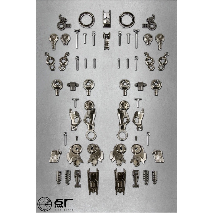 Phụ kiện mô hình Point Factory độ custom METAL FRAME part set cho MG Barbatos gundam
