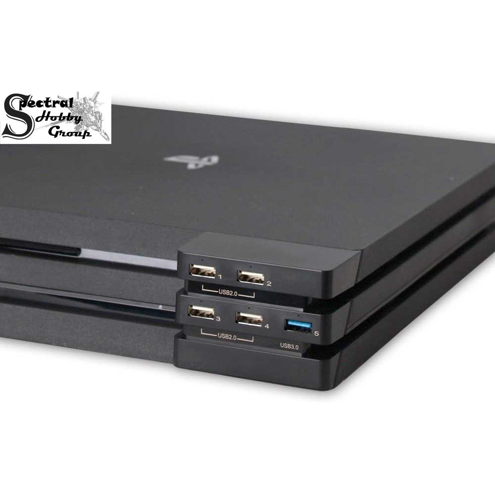 Thiết bị mở rộng USB PS4 Pro Hub for Gaming Console 4x USB 2.0 + 1x USB 3.0 DOBE