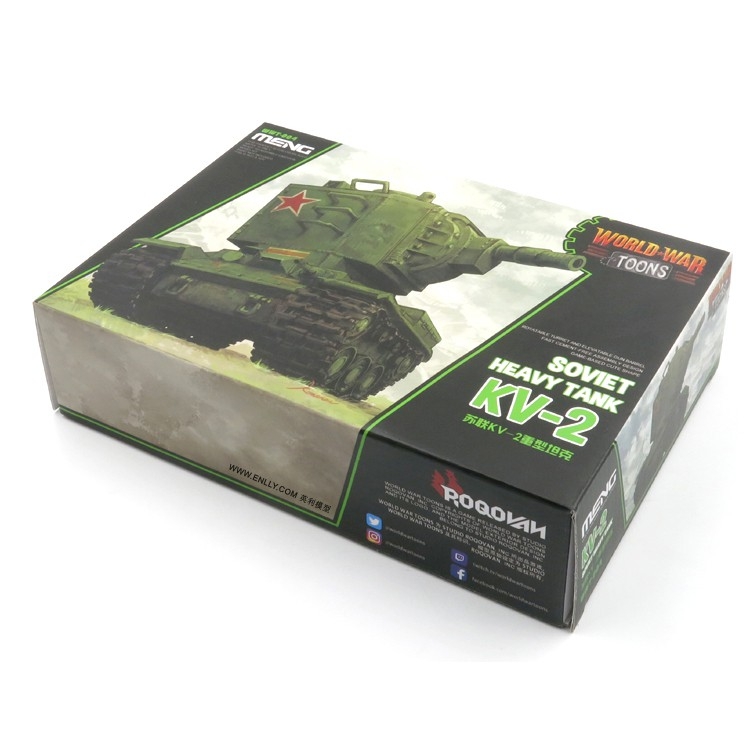 Mô hình lắp ghép Tanks KV-2, World war toons