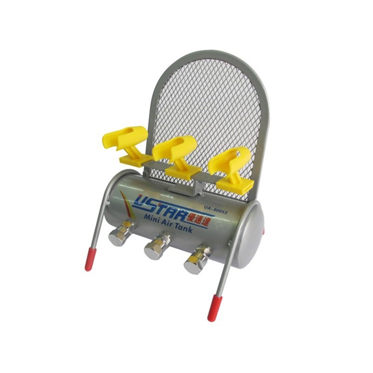 Dụng cụ Ustar gác bút sơn kèm bình Mini Air Cleaner Tank Holder Airbrush UA90053