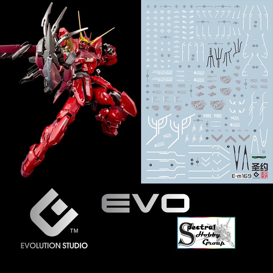 Decal nước dán mô hình MG TESTAMENT GUNDAM Out Frame D Covenant Water Sticker