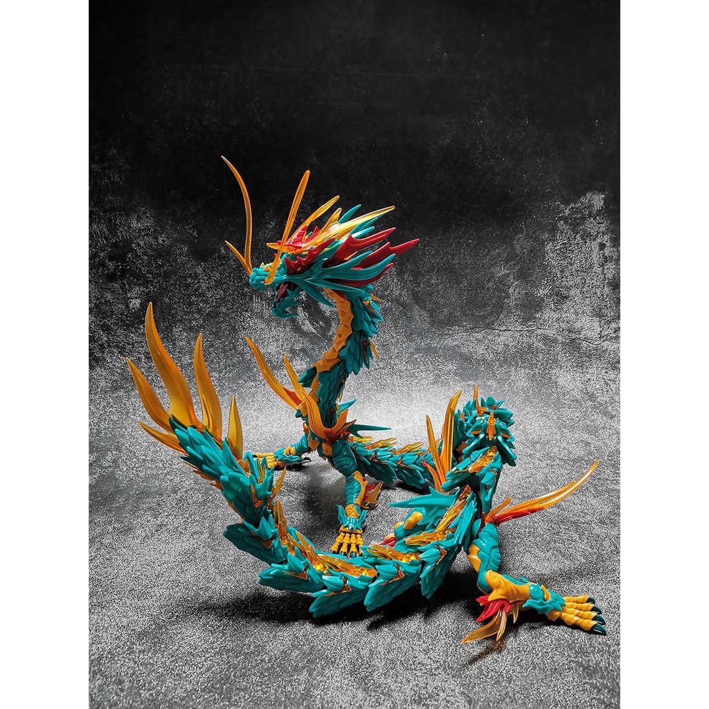 Mô hình lắp ráp Rồng xanh ShenX Shenxing Blue Azure Dragon Long ~86cm