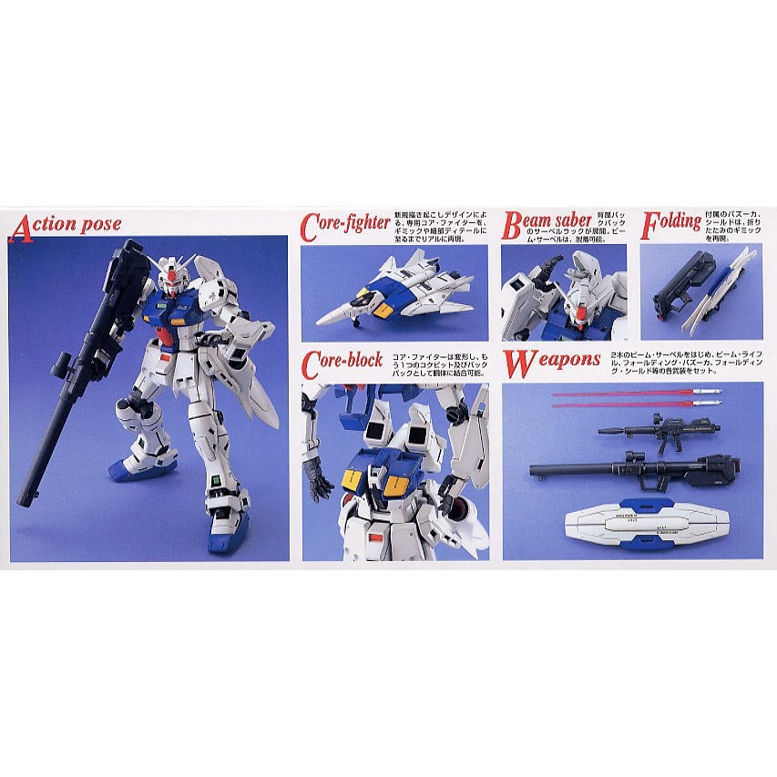 Mô hình lắp ráp MG 1/100 RX-78 GP03S Gundam GP03 STAMEN bandai