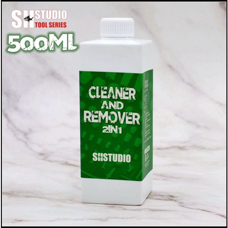 Dung dịch tẩy sơn và vệ sinh mô hình 2in1 Cleaner and remover PVC Resin GK ATM SH Studio