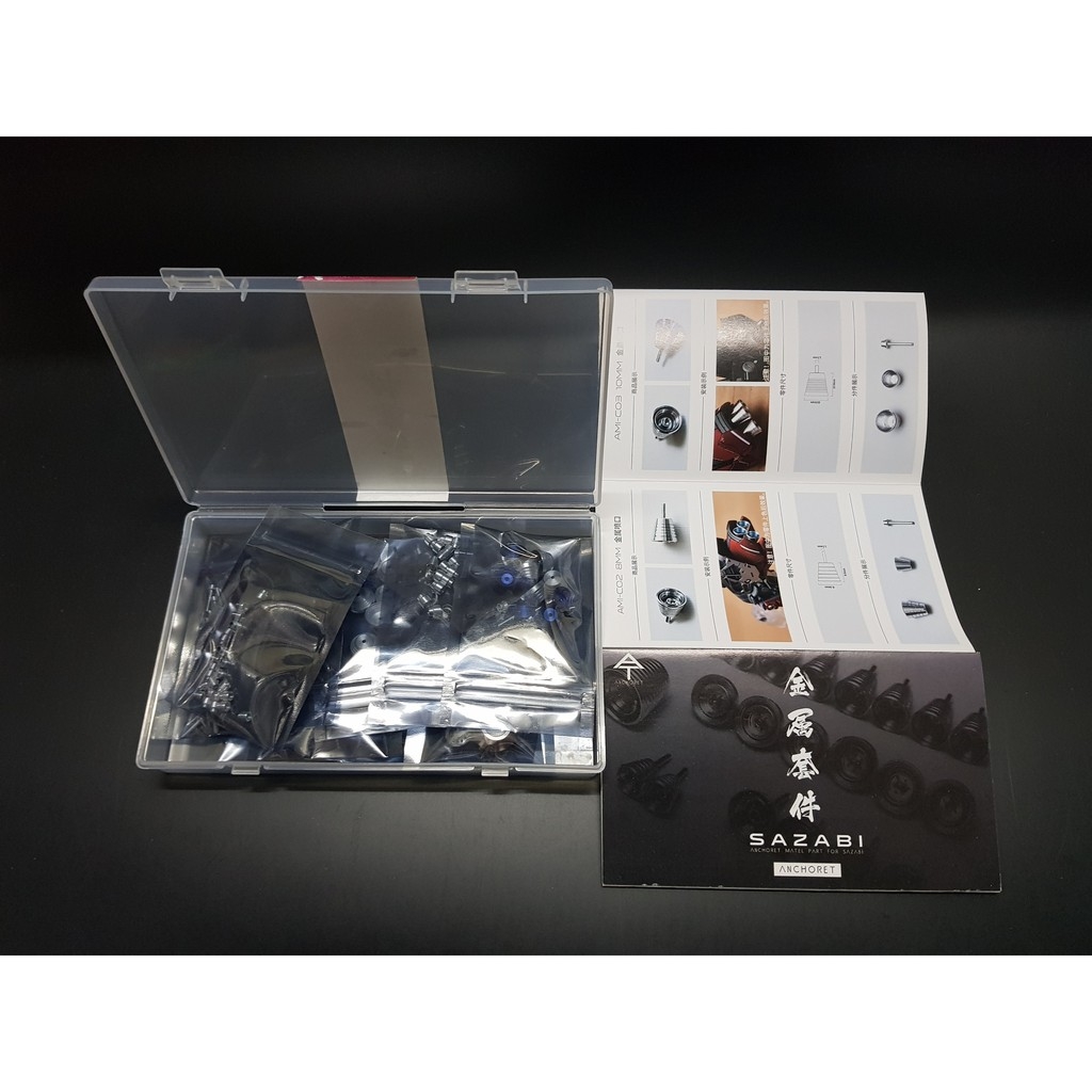 Mô hình Custom Metal Part cho MG 1/100 Sazabi - Anchoret Infinity Dimension