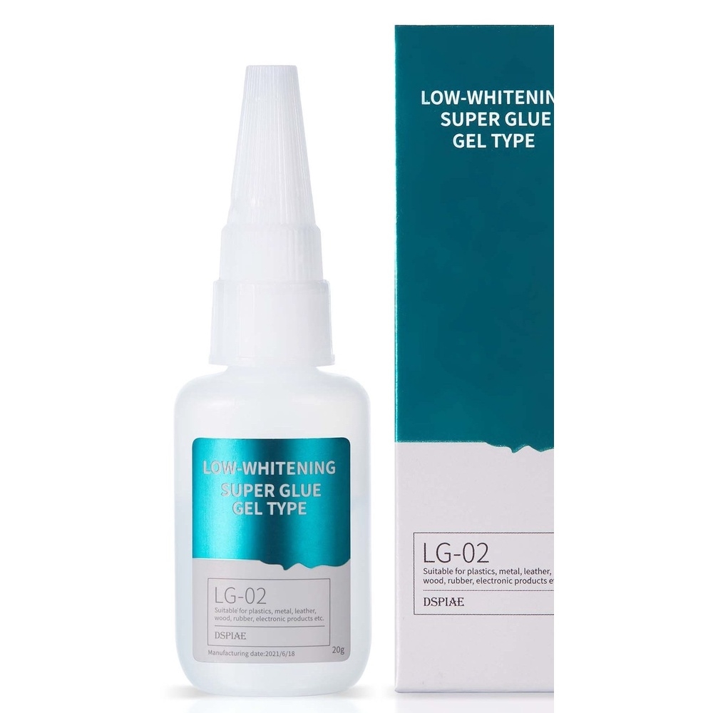 Keo trong đa năng Dspiae khô nhanh cho mô hình NG01 LG02 Super Glue CA quick-drying instant