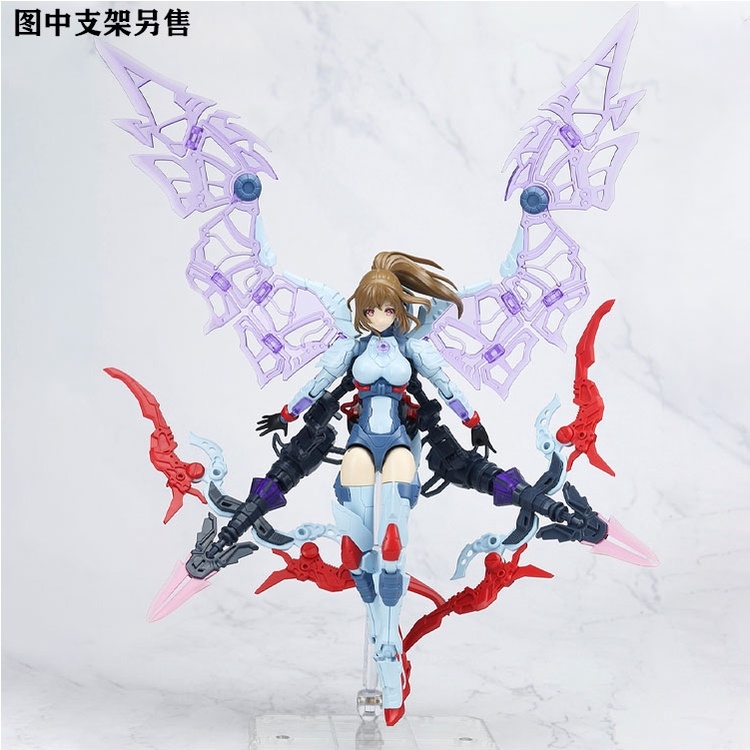 Mô hình lắp ráp SUYATA 1/12 Angela Hunter Poem HP002 Pretty Armor Girl PA (Kèm moto)