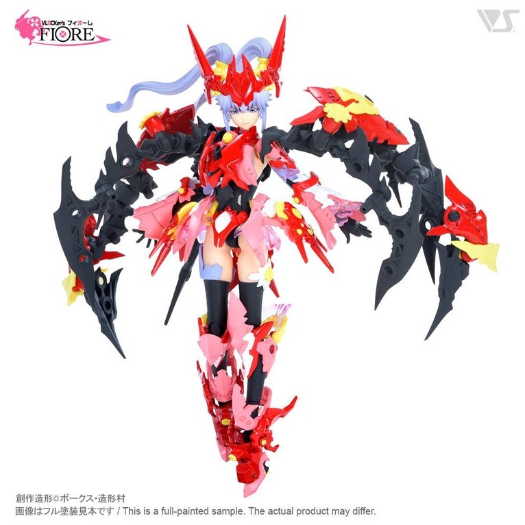 Mô hình nhựa lắp ráp Figure VLOCKer's FIORE LILY Vlocker pretty girl