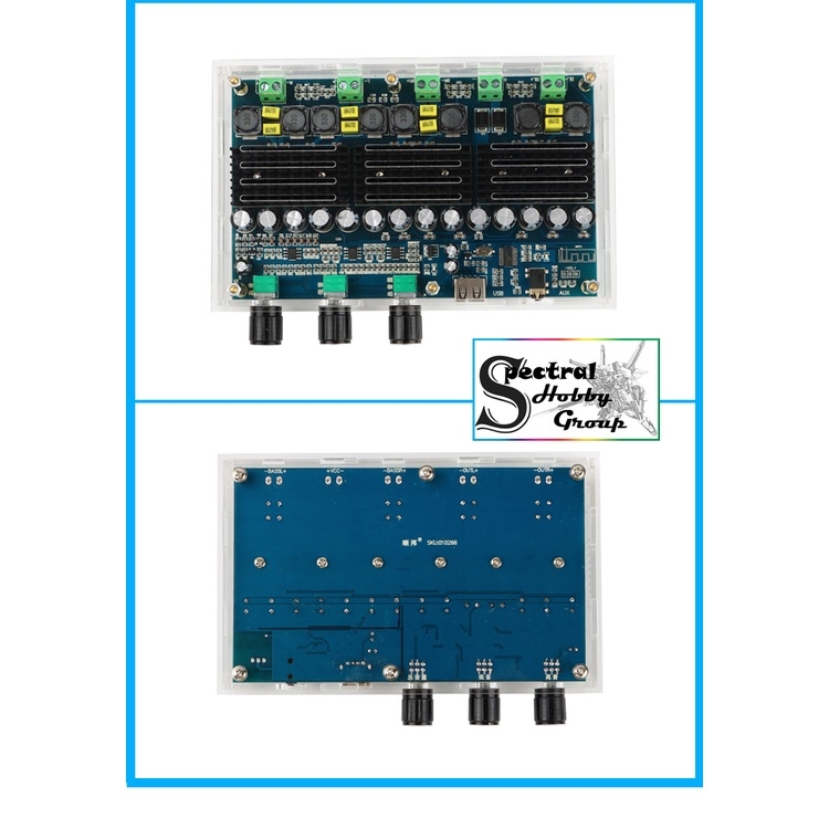 Mạch khuếch đại âm thanh 4 kênh 2*50W + 2*100W dual bass bluetooth 5.0 chất lượng cao Audio Amplifier A10266