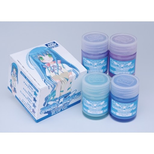 Sơn mô hình Mr.hobby Color set for beautiful girls ( blue | red | green | gray ) CS561 CS562 CS563 CS564