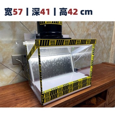 Dụng cụ mô hình hộp hút mùi sơn thác rèm nước LA-02Plus booth Air-guiding water curtain spray box 2.0 85W