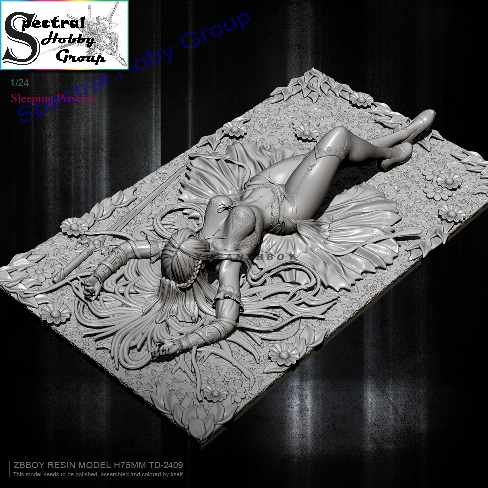 Mô hình nhựa Resin 75mm Princess Nightmare TD2409