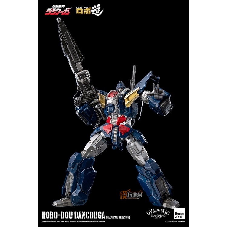 Mô hình ráp sẵn metal frame build 3A THREEZERO 30 DANCOUGA Super Beast Machine God ELVIN SAU