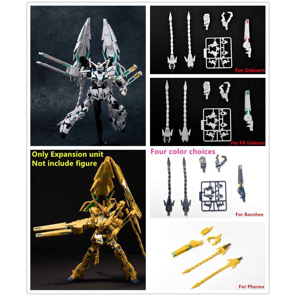 Phụ kiện lắp ráp Càng Móng Vuốt Đuôi VN BS cho HG RG 1/144 Unicorn Banshee Phenex Armed Armor
