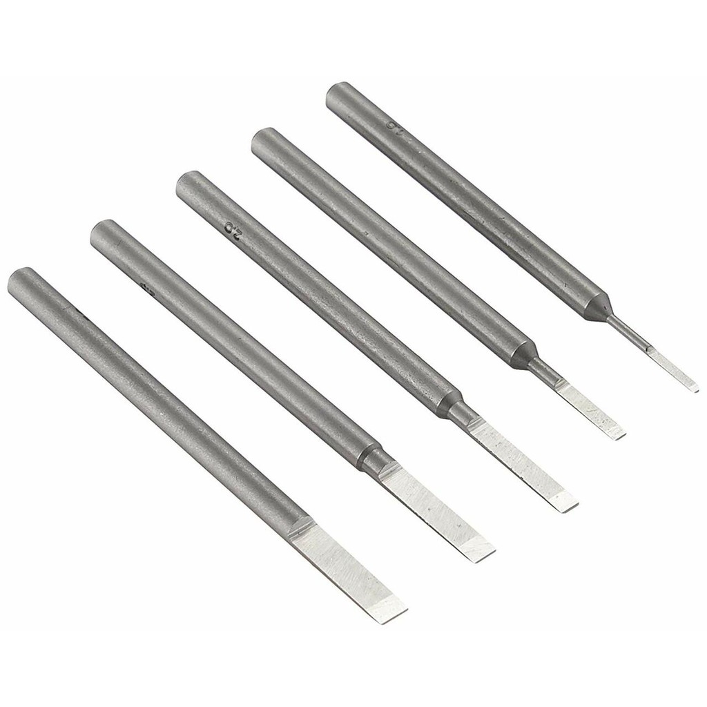 Dụng cụ mô hình lưỡi chisel phẳng Godhand GH-BBH-1-3 Bit Flat Blade set