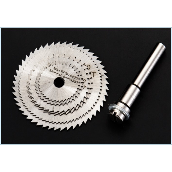 Bộ lưỡi cưa thép lưỡi cắt mini Saw Blade cắt gỗ nhựa sắt và các vật liệu Woodworking saw blade