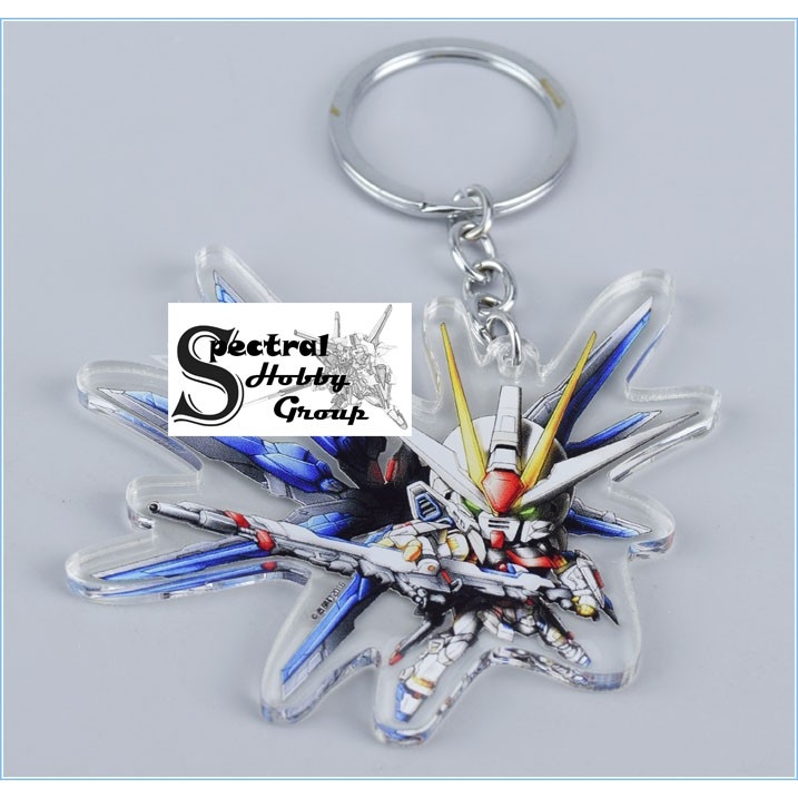 Móc khóa hình gundam - phụ kiện hobby