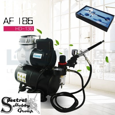 Máy nén khí AF186 Aircompressor Airbrush HY186 AS196 máy sơn mô hình