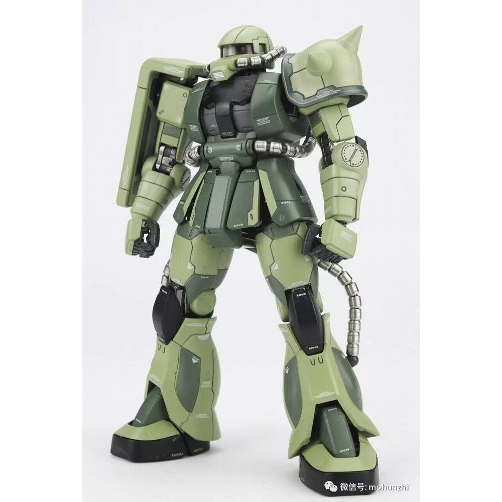 Mô hình Figure Metal Build MB 1/100 Zaku II Red Green White - Metal solider