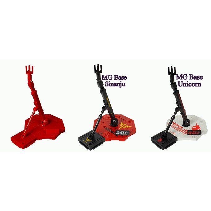 Giá đỡ chân đế mô hình MG 1/100 ACTION BASE Logo Unicorn sinanju astray zeon sazabi