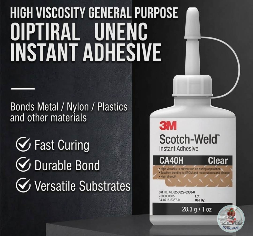 Keo đa năng siêu dính Glue 3M 171 CA8 CA40H CA48 nhựa plastic / kim loại metal / cao su rubber